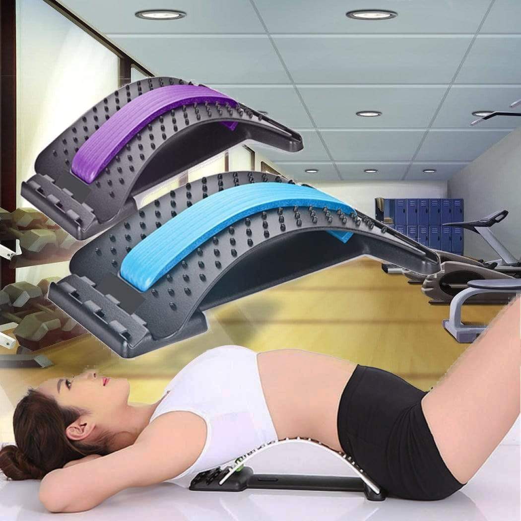 Back Lumbar Stretch Massager