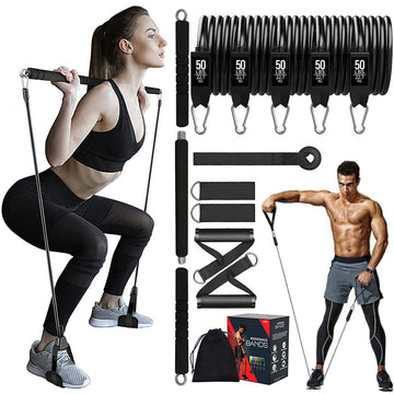 11Pcs Resistance Bands Set